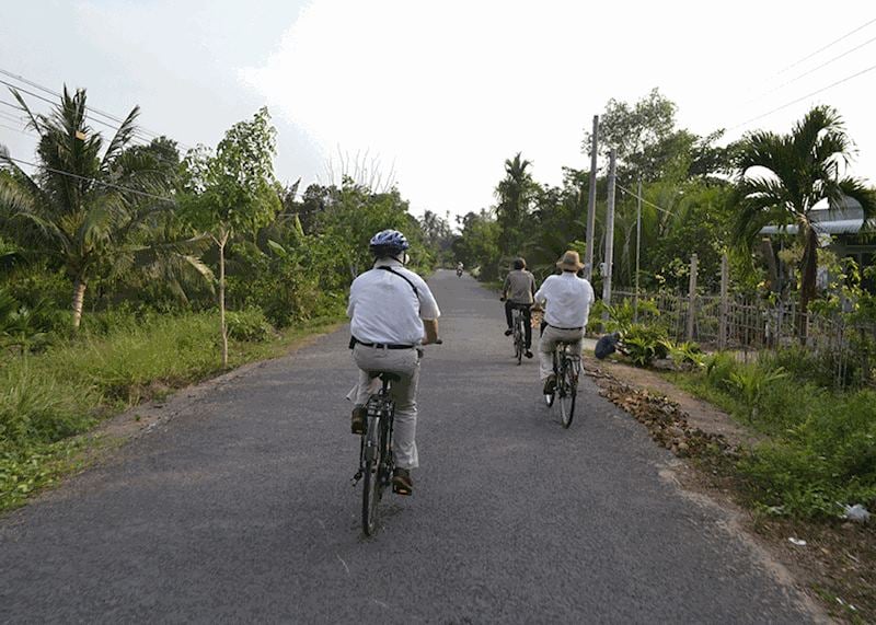 Cycling in the Mekong Delta