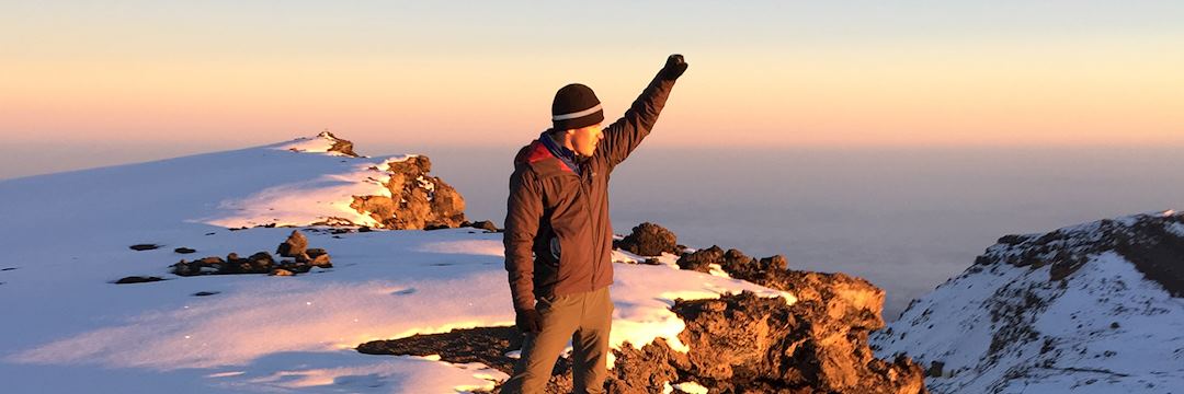 top of the moutain