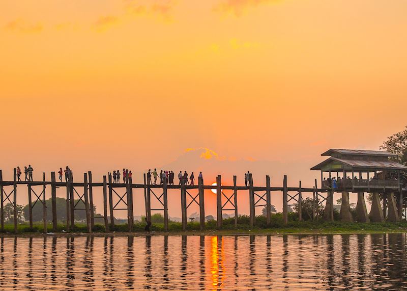 U-Bein Bridge is the world’s longest wooden footbridge