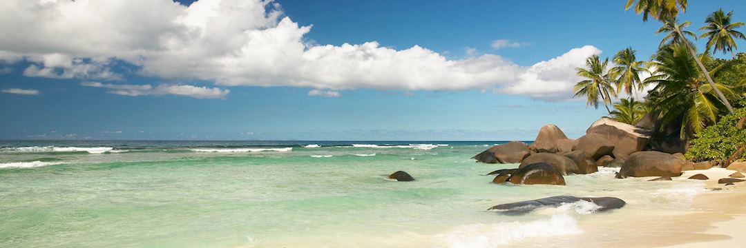 Beach in the Seychelles