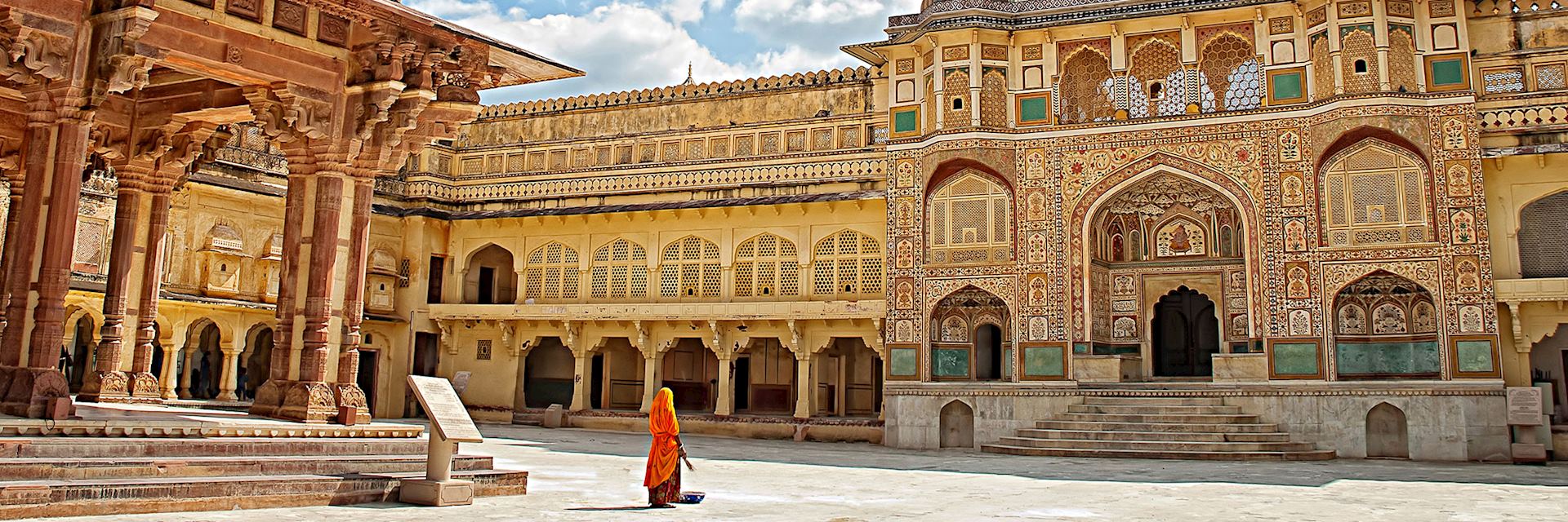 Decorated gateway, Amber Fort, Jaipur