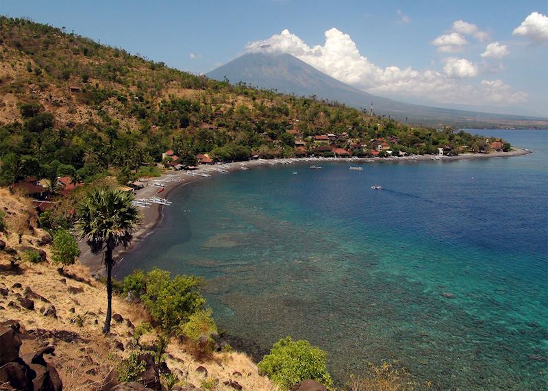 Amed coastline