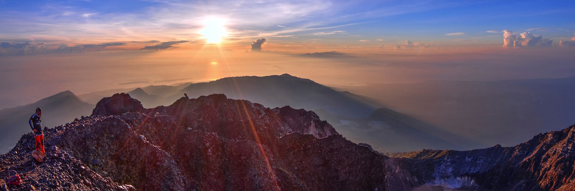 Sunrise from the summit