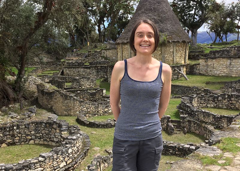 Anna, Kuelap ruins, Peru