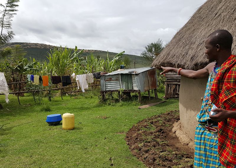 Smallholding in Kenya
