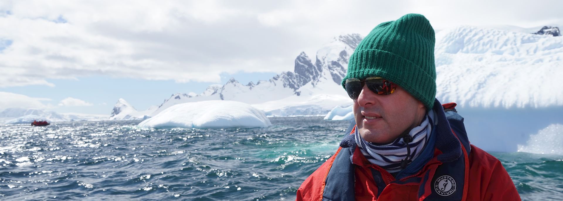 Craig in Antarctica