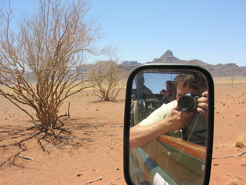 Craig in Namibia