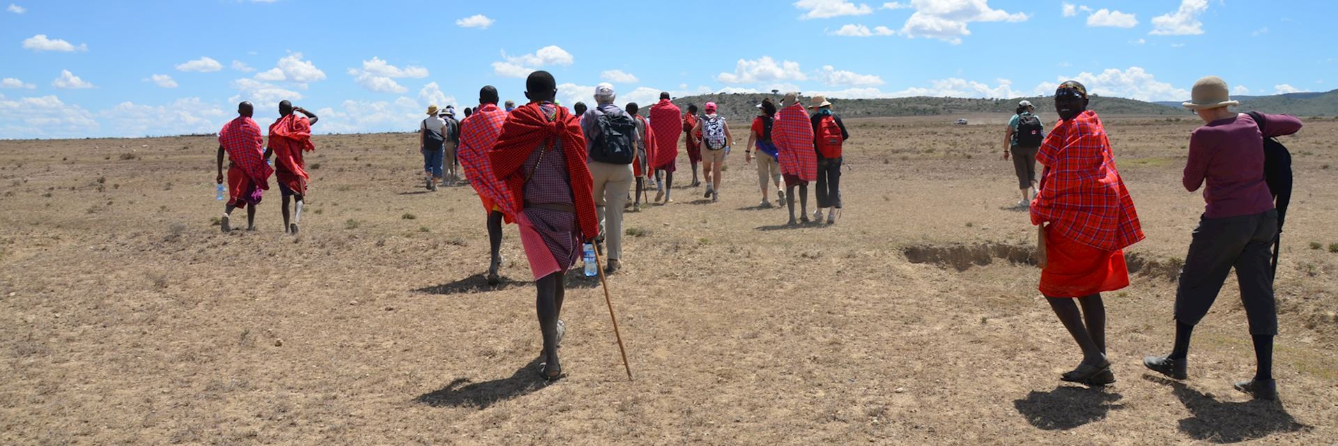 Walking with the Maasai warriors, Me to We Kenya