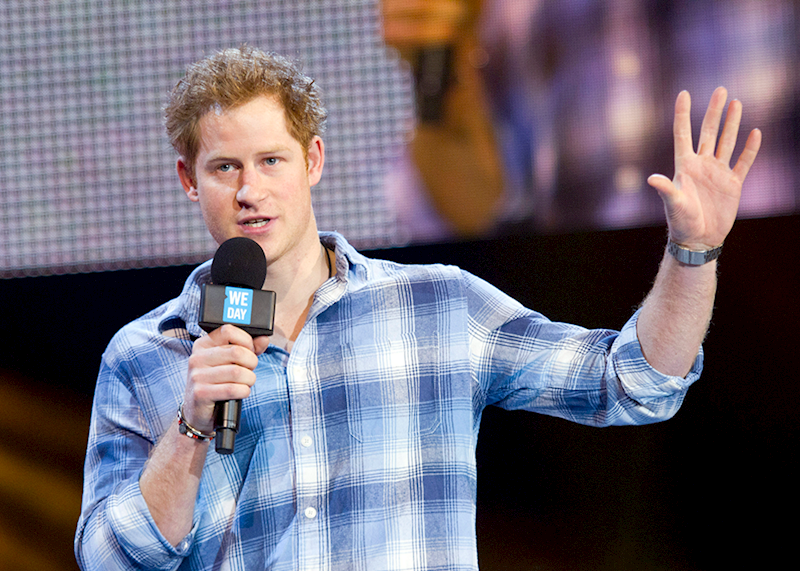 Prince Harry at We Day