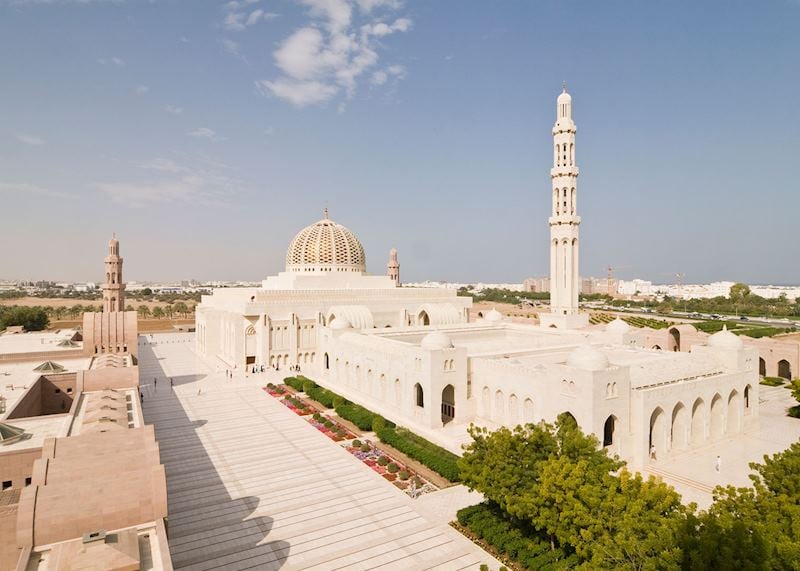 Grand Mosque in Muscat, Oman