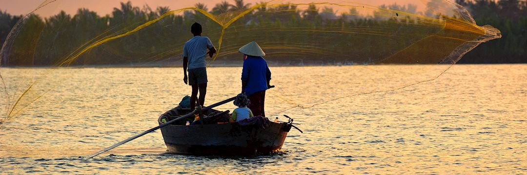 Last catch of the day, Hoi An, Vietnam