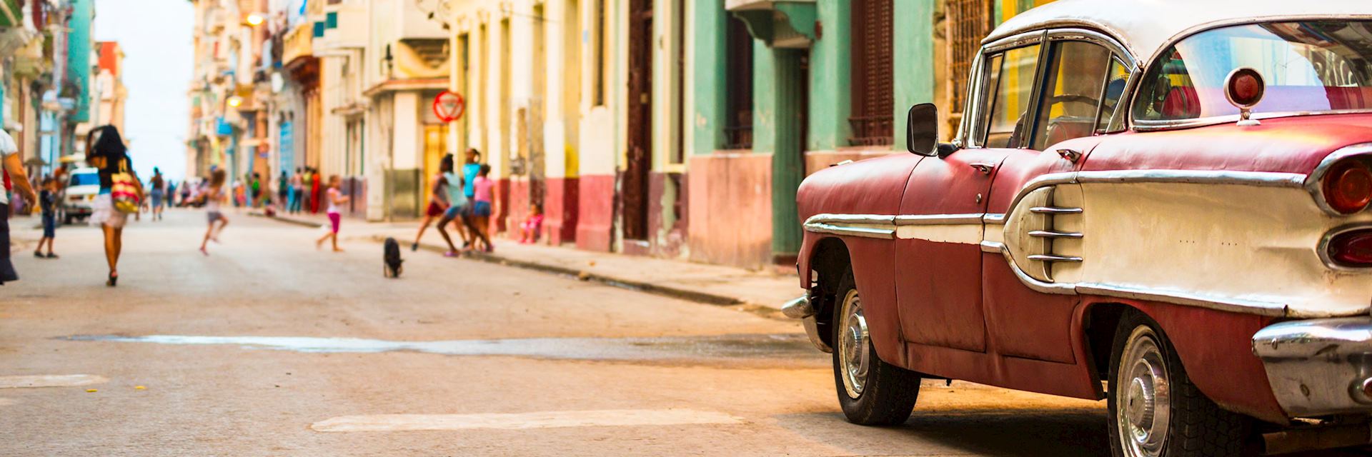 Vintage American car, Havana, Cuba