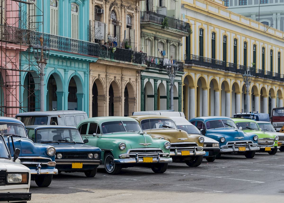 Vintage cars, Havana, Cuba