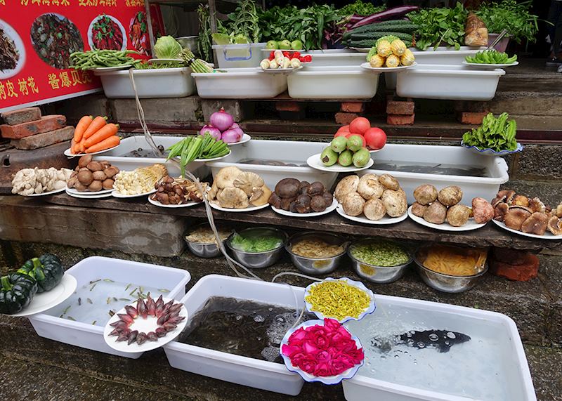 Vegetables for sale
