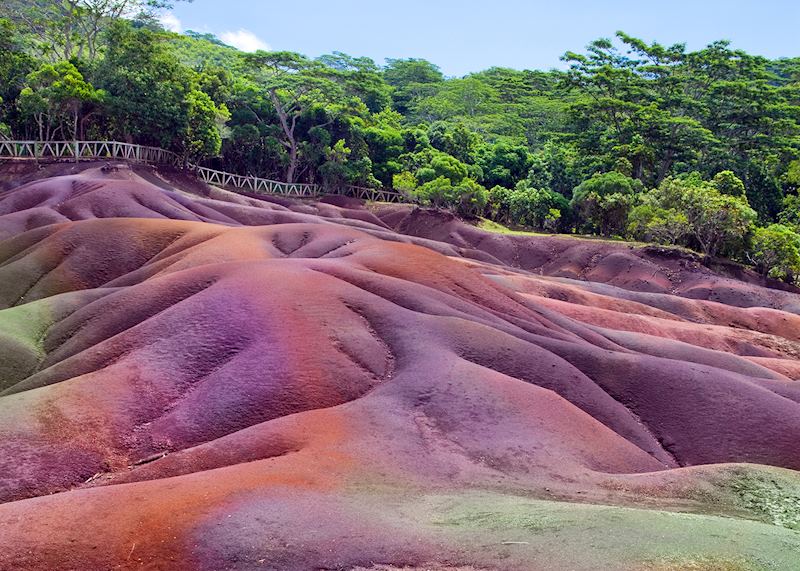 Seven Coloured Earth, Chamarel Mountains, Mauritius