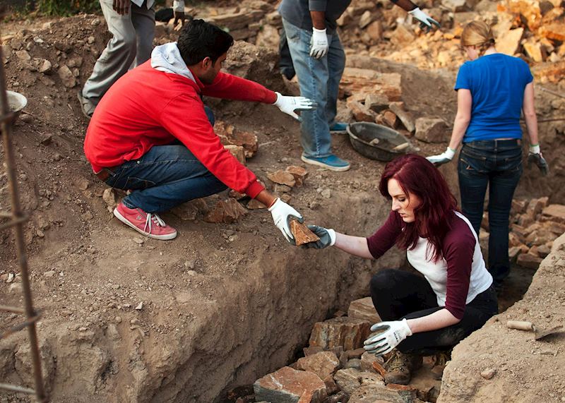 Laying the foundations for a school