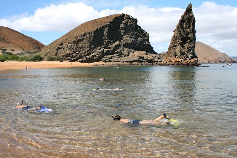Snorkeling in the Galapagos