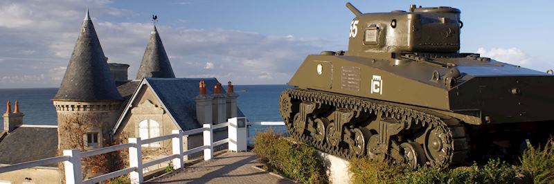 Arromanches, Normandy coast, France