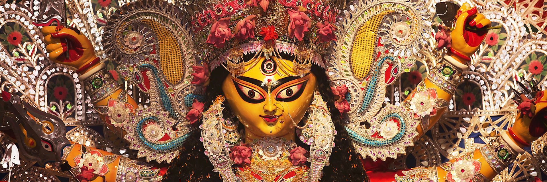 Indian Deity : Goddess during Durga Puja Festival