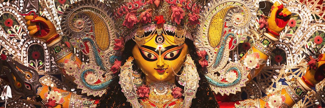 Indian Deity : Goddess during Durga Puja Festival