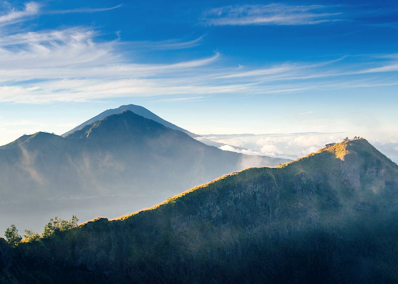 View from Mount Batur, Bali