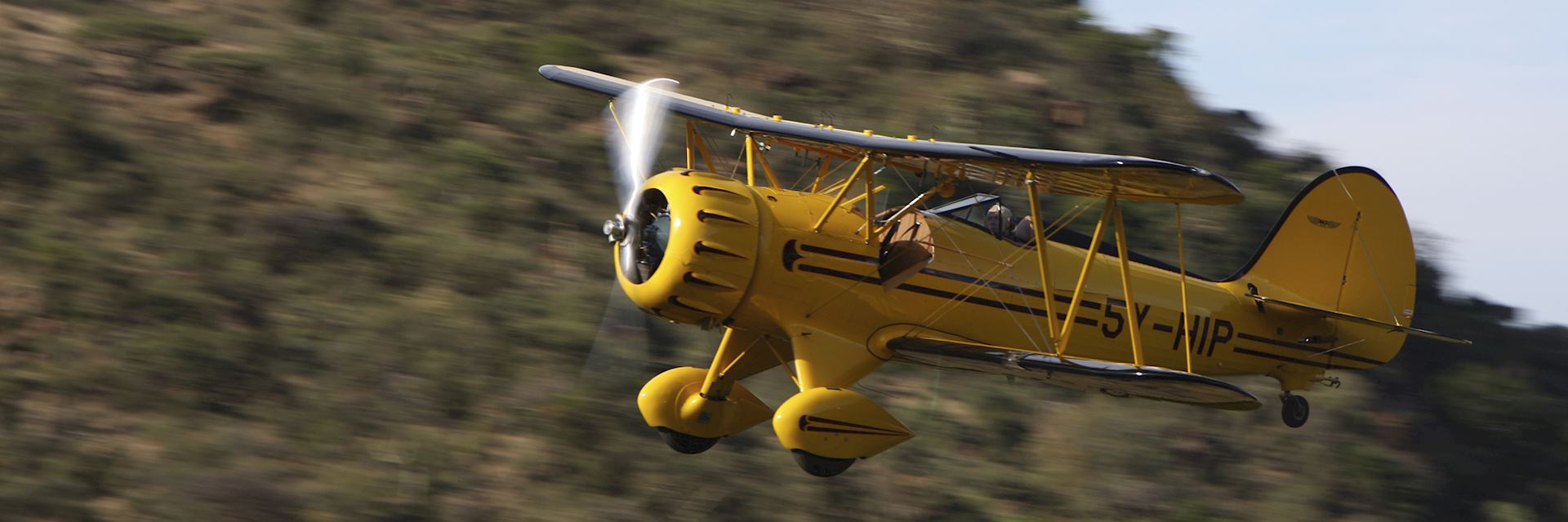 Biplane, Lewa Conservancy