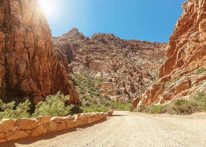 Arid Mountains Swartberg Pass, South Africa