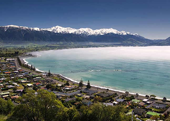 Morning sea fog, Kaikoura Morning sea fog, Kaikoura
