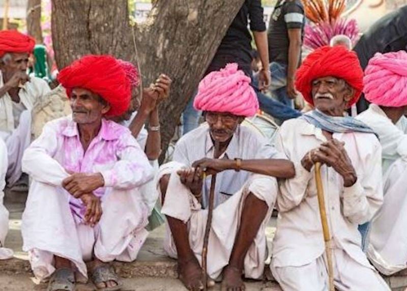 Irene Waring’s photograph of Holi Festival, India