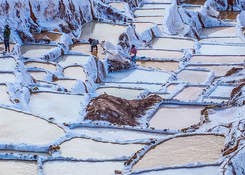 Norman Price’s photograph of Mara's salt flats, Peru