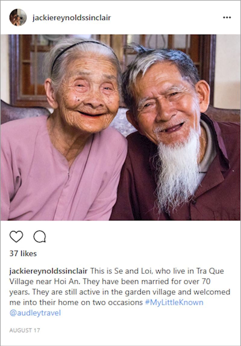 Jackie Reynolds-Sinclair’s photograph of Vietnamese couple Se and Loi