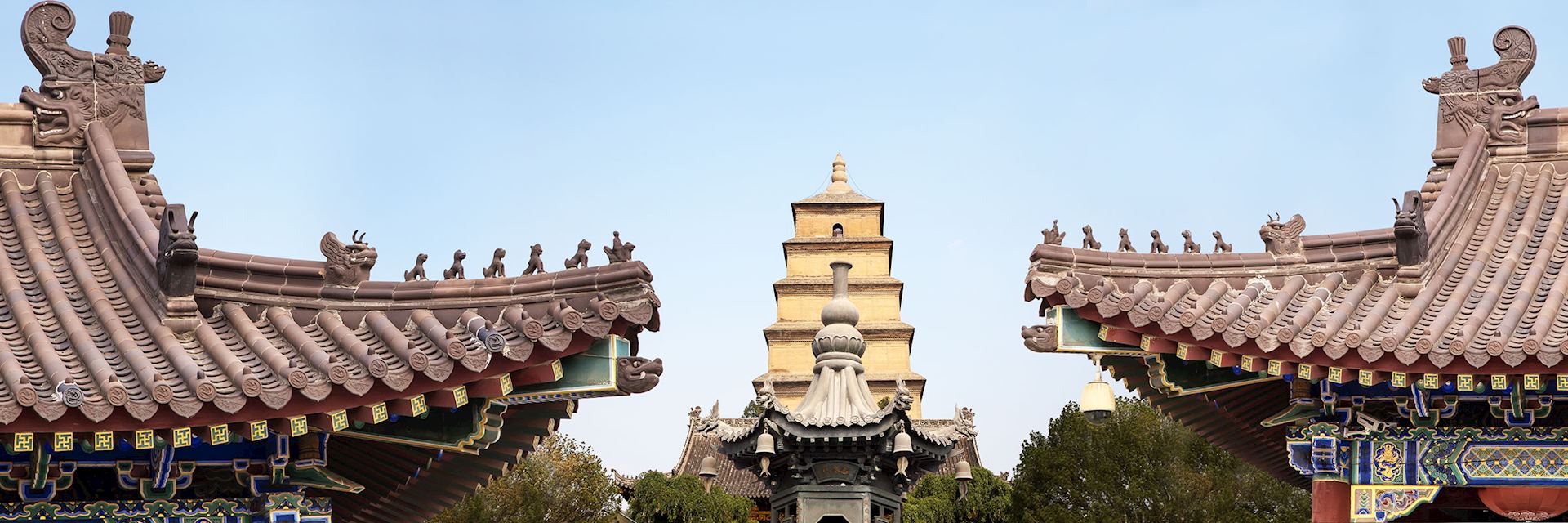 Big Wild Goose Pagoda in Xian