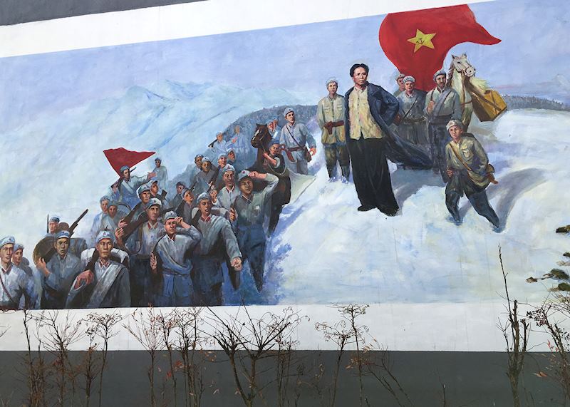 Mural, Loess Plateau