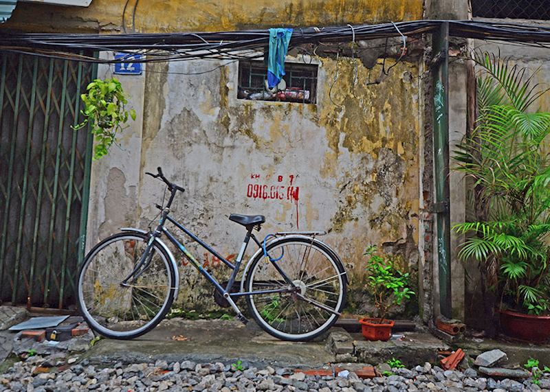 Bicycle photographed by Georgina