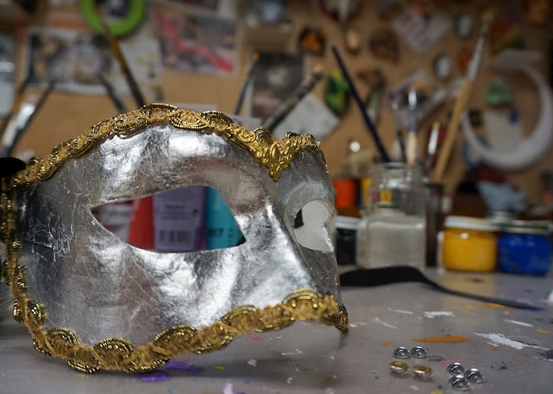 Carnivale mask making, Venice