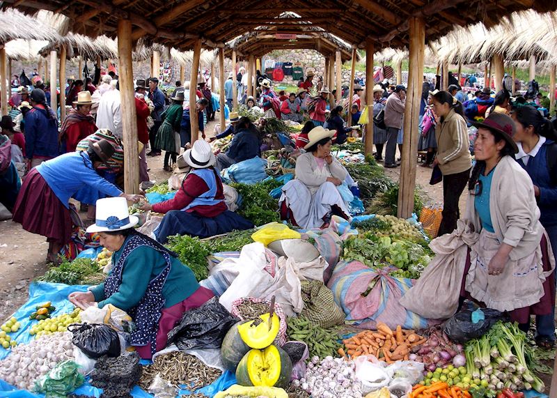Chinchero market, Sacred Valley