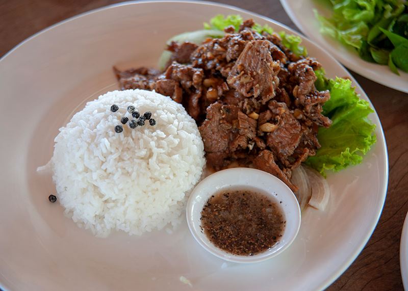 Kampot pepper beef