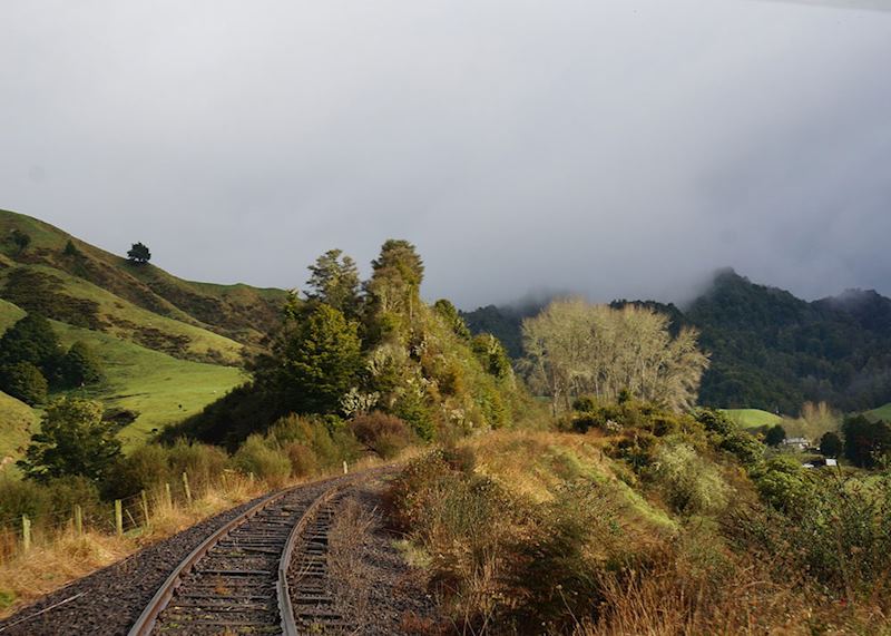 Old railway track, North Island, New Zealand