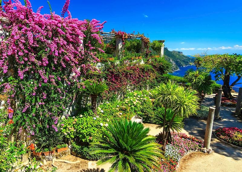 Rufolo gardens in Ravello