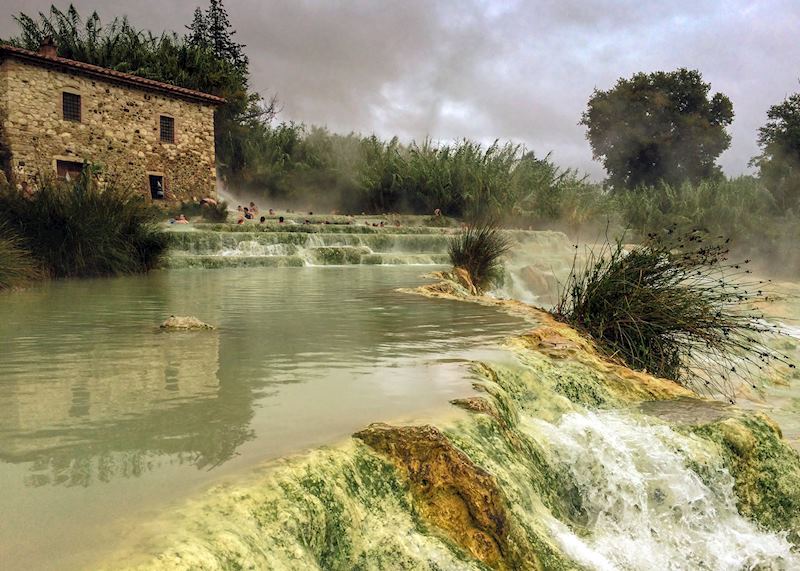 Thermal bathing pools of Saturnia