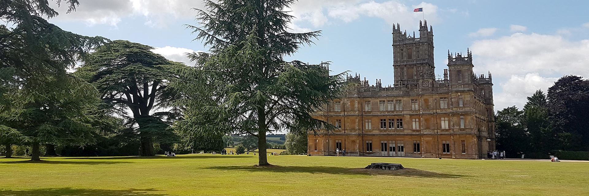 Highclere Castle and grounds