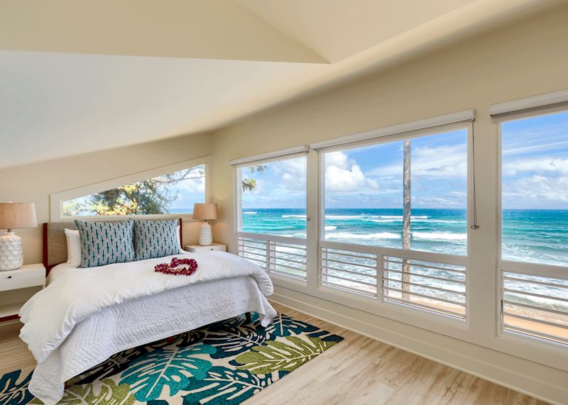 Haena Beach House interior