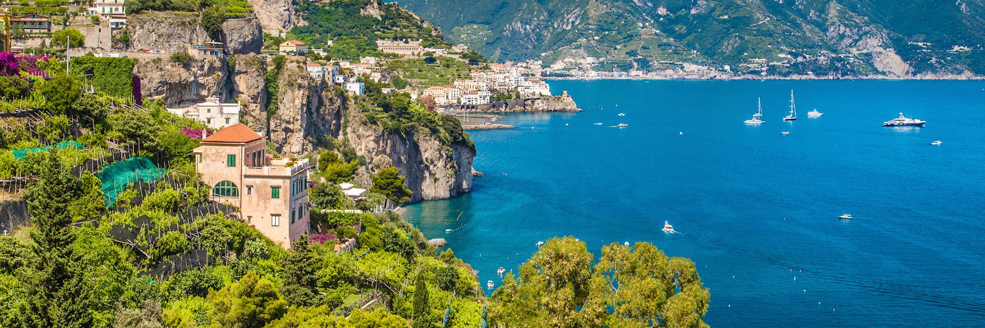 Capri on the Amalfi Coast, Italy