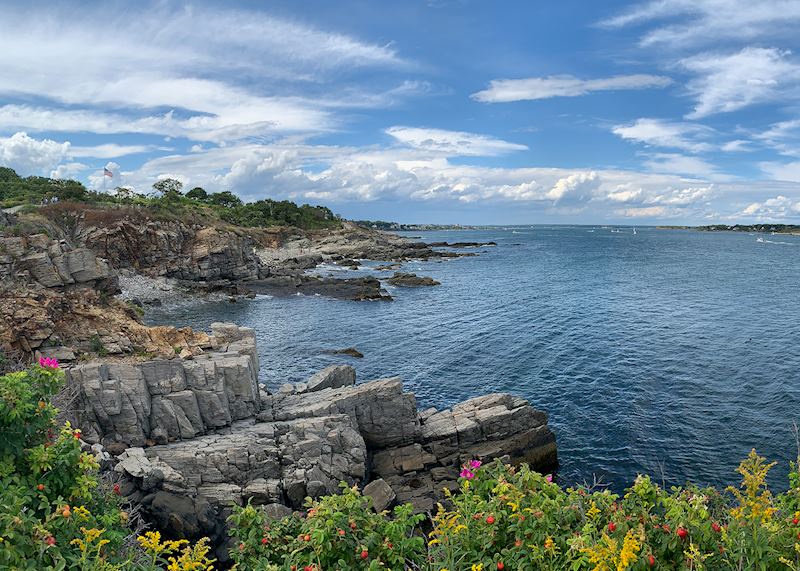 View from Portland lighthouse, Maine — © Erika