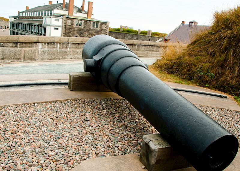 Cannon on the 19th-century fort of Citadel Hill