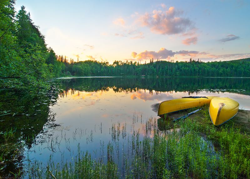 Canoeing in Whistler