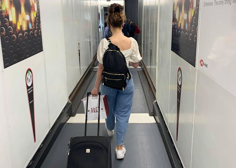 Social distancing, Heathrow Airport