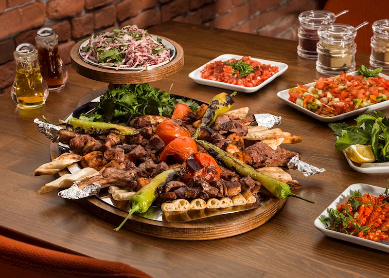 Traditional Turkish kebabs
