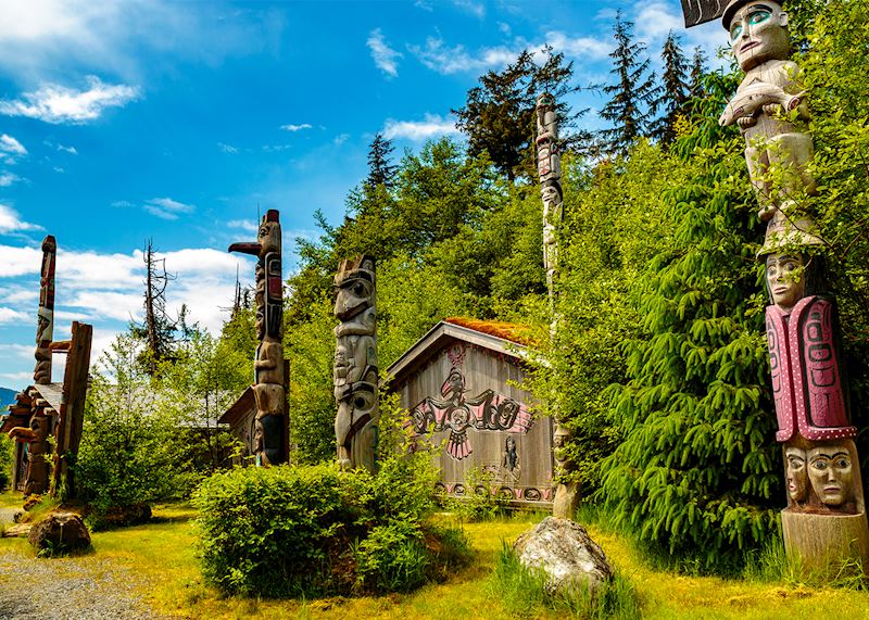Totem poles, Ketchikan