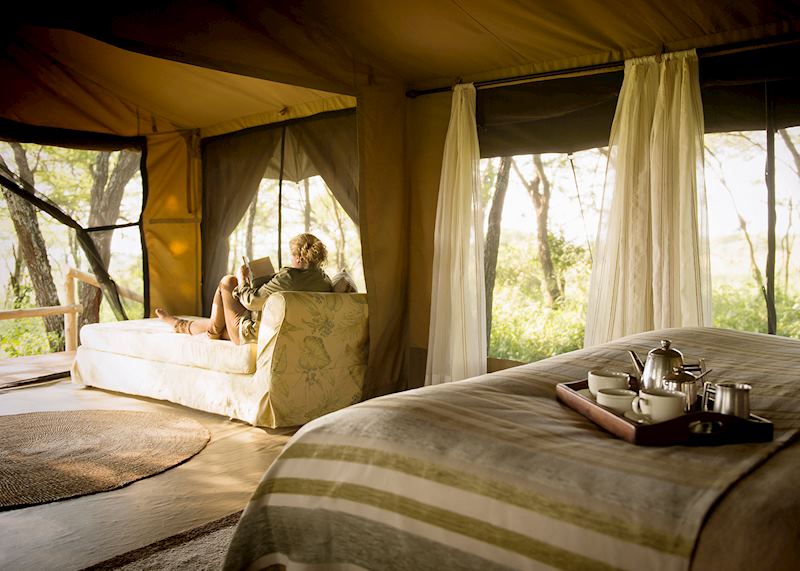 Guest tent, Dunia Camp